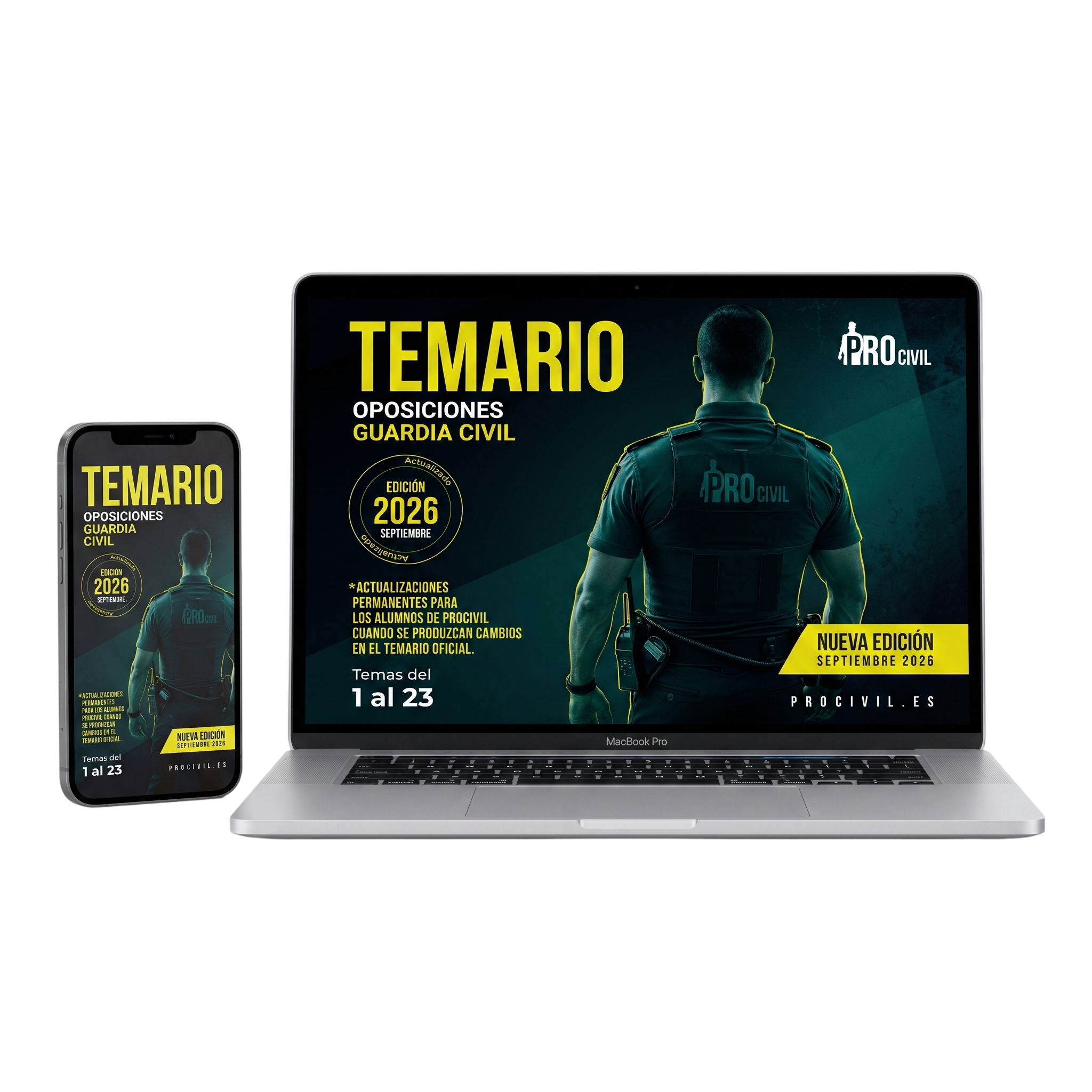 Reserva Temario de Ingreso Actualizado 2026